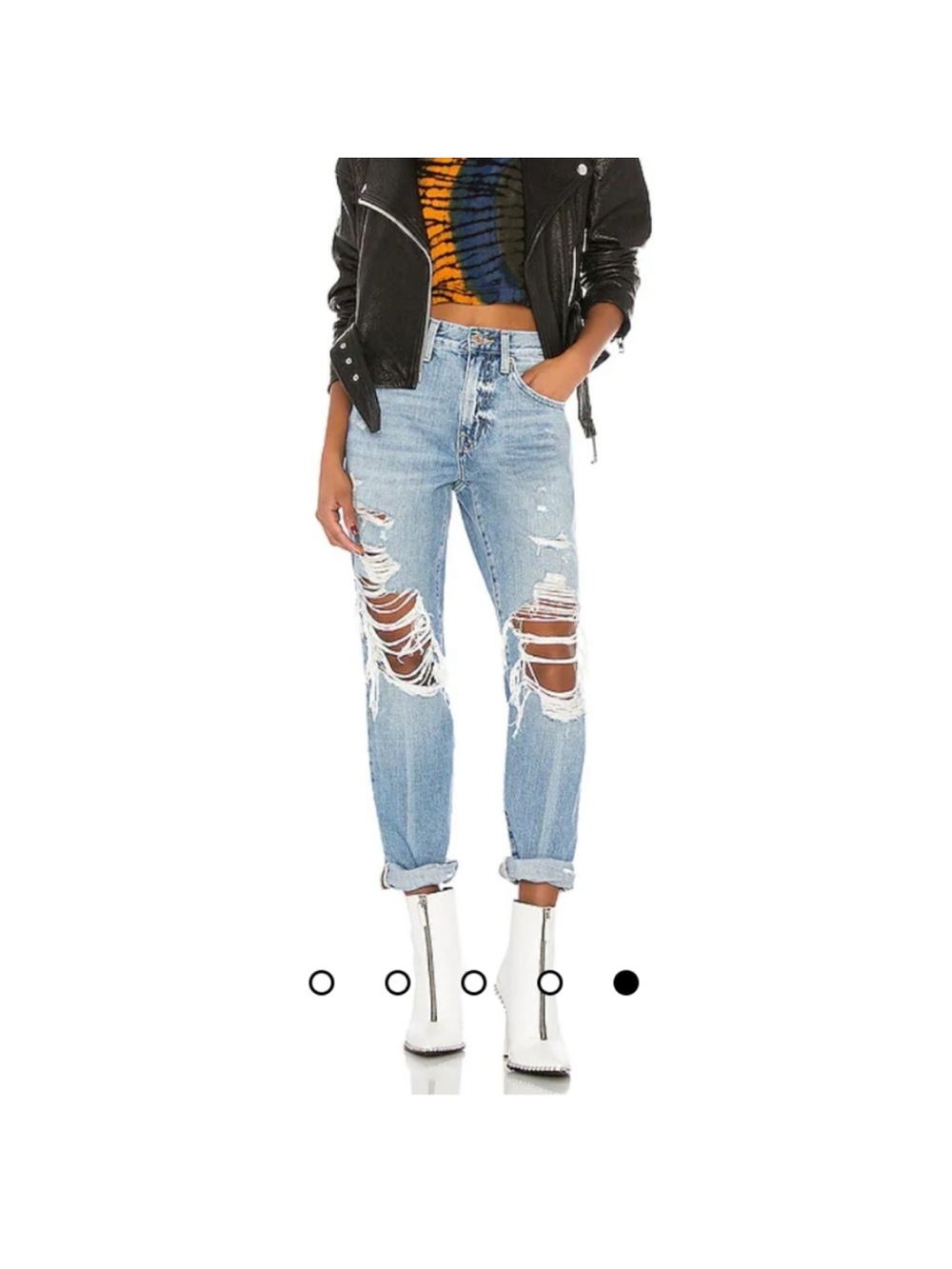 PISTOLA PRESTON DISTRESSED JEANS 26